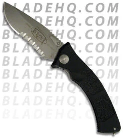 Microtech Amphibian Manual Knife (Bead Blast / SER) 137-26