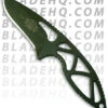 Microtech Manus Neck Knife Green Fixed Blade (2.4" Plain) 138-34 -Microtech 138 34