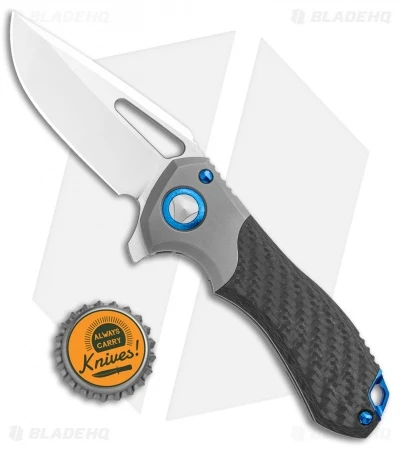 Marfione Custom Protocol HP BBTI Bolster CF Blue Ti (3" Mirror) 394-MCK 6 Marfione Custom Protocol HP BBTI Bolster CF Blue Ti (3" Mirror) 394-MCK - Image 4