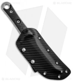 Marfione Custom Knives Borka Blades SBT Knife Carbon Fiber (4.5" Two-Tone SW) -Microtech Marfione Borka SBT CF TT SW BHQ 48995 jr sheath