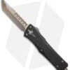Marfione Custom Combat Troodon Hellhound Tanto OTF Knife Black (Bronze SW) -Microtech Marfione Combat Troodon Hellhound Tanto Black Bronze BHQ 50630 jr