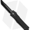 Marfione Custom Combat Troodon Hellhound Tanto OTF Knife Black (SW DLC)