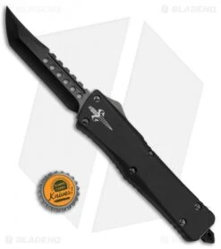 Marfione Custom Combat Troodon Hellhound Tanto OTF Knife Black (SW DLC) -Microtech Marfione Custom Combat Troodon Hellhound Tanto OTF Black SW DLC BHQ 49018 jr bottlecap