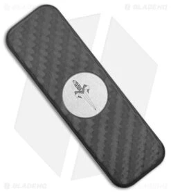 Marfione Custom Halo 3 Mini OTF Knife W/ Abalone Inlay (2" Two Tone Mirror/Star) -Microtech Marfione Custom Halo 3 Mini OTF Knife Abalone Inlay TT Mirror Star BHQ 176976 jr case