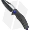 Marfione Custom Matrix-R Flipper Knife Carbon Fiber/Purple Haze (Dark Matter) 2 Marfione Custom Matrix-R Flipper Knife Carbon Fiber/Purple Haze (Dark Matter) -Microtech Marfione Custom Matrix R CF Purple Haze Dark Matter BHQ 77990 jr