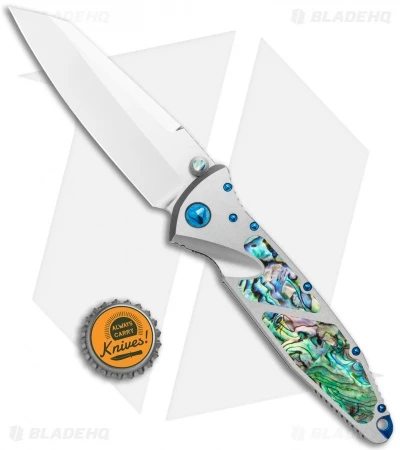 Marfione Custom Socom Elite Warcom Knife Abalone/SS (4" Mirror) 6 Marfione Custom Socom Elite Warcom Knife Abalone/SS (4" Mirror) - Image 4