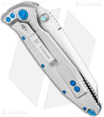 Marfione Custom Socom Elite Warcom Knife Abalone/SS (4" Mirror) 5 Marfione Custom Socom Elite Warcom Knife Abalone/SS (4" Mirror) - Image 3