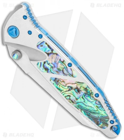 Marfione Custom Socom Elite Warcom Knife Abalone/SS (4" Mirror) 4 Marfione Custom Socom Elite Warcom Knife Abalone/SS (4" Mirror) - Image 2