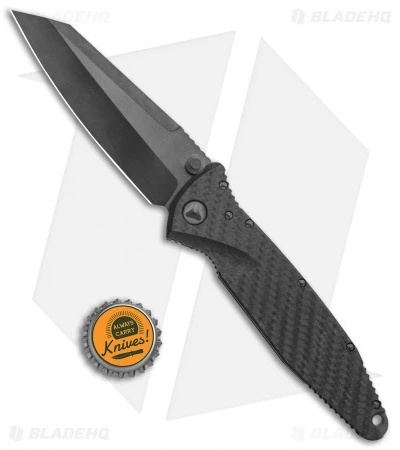 Marfione Custom Socom Elite Liner Lock Knife Warcom Carbon Fiber (4" DLC) 6 Marfione Custom Socom Elite Liner Lock Knife Warcom Carbon Fiber (4" DLC) - Image 4