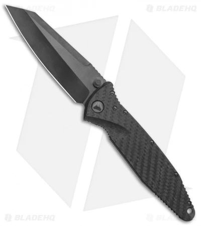 Marfione Custom Socom Elite Liner Lock Knife Warcom Carbon Fiber (4" DLC) 3 Marfione Custom Socom Elite Liner Lock Knife Warcom Carbon Fiber (4" DLC)