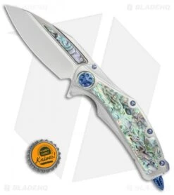 Marfione Custom Super Matrix-R Knife Titanium/Abalone (3.75" Mirror) 9 Marfione Custom Super Matrix-R Knife Titanium/Abalone (3.75" Mirror) -Microtech Marfione Custom Super Matrix R ti abalone mirror BHQ 27860 er size