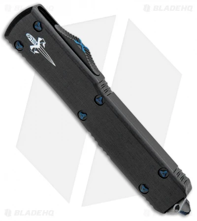 Marfione Custom Ultratech Tanto Chisel Grind OTF Knife (3.4" Satin) 4 Marfione Custom Ultratech Tanto Chisel Grind OTF Knife (3.4" Satin) - Image 2