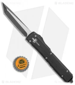Marfione Custom Ultratech Tanto OTF Automatic Knife (3.4" 2-T DLC Apocalyptic) -Microtech Marfione Custom Ultratech Tanto OTF Auto DLC Apocalyptic BHQ 101577 jr bottlecap