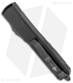Marfione Custom Ultratech Tanto OTF Automatic Knife (3.4" 2-T DLC Apocalyptic) -Microtech Marfione Custom Ultratech Tanto OTF Auto DLC Apocalyptic BHQ 101577 jr side