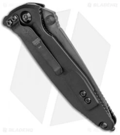 Marfione Custom Socom Elite T/E Knife Black Stingray Inlay (4" DLC Apocalyptic) -Microtech Marfione Custom socom Elite TE Black Stingray Inlay DLC Apocalyptic 360 MCK BHQ 102554 jr side