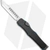 Marfione Custom Halo VI Hellhound Tanto OTF Carbon Fiber/Blue HW (4.4" Mirror)