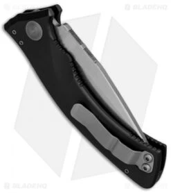 Microtech Amphibian Automatic Knife (3.5" Stonewash) 01/2002 *Collection* -Microtech Microtech Amphibian 01 2002 BHQ 37235 jr side