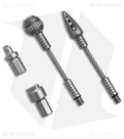 Microtech Anax Integral Frame Lock Knife BB Ti/Carbon Fiber (4" Bead Blast) -Microtech Microtech Anax Integral FLK BB Ti CF 4in BB BHQ 175955 td tool