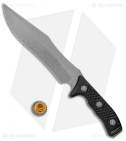 Microtech Arbiter Fixed Blade Knife (8.75" Apocalyptic) 104-10AP -Microtech Microtech Arbiter Black Apocalyptic 104 10AP BHQ 114332 jr bottlecap