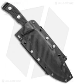 Microtech Arbiter Fixed Blade Knife Black G-10 (8.75" SW) 104-11 -Microtech Microtech Arbiter Serr SW 104 11 BHQ 118362 jr sheath