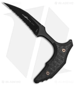 Microtech BEE S/E Wharncliffe Double Push Daggers Carbon Fiber (2.5" DLC Serr) 10 Microtech BEE S/E Wharncliffe Double Push Daggers Carbon Fiber (2.5" DLC Serr) -Microtech Microtech BEE SE Wharncliffe Double Push Daggers Carbon Fiber 2in DLC Serr BHQ 149053 td 1