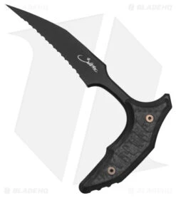 Microtech BEE S/E Wharncliffe Double Push Daggers Carbon Fiber (2.5" DLC Serr) 12 Microtech BEE S/E Wharncliffe Double Push Daggers Carbon Fiber (2.5" DLC Serr) -Microtech Microtech BEE SE Wharncliffe Double Push Daggers Carbon Fiber 2in DLC Serr BHQ 149053 td 2