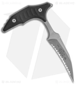 Microtech BEE S/E Wharncliffe Double Push Daggers Black G-10 (2.5" AP Full Serr) -Microtech Microtech BEE SS FS Double Push Daggers AP Black G 10 Full Serr BHQ 141921 jr knife 2