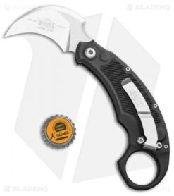 Microtech Bastinelli Iconic Auto Karambit Knife (2.125" Stonewash) -Microtech Microtech Bastinelli Iconic Auto Karambit Knife Stonewash BHQ 109477 kp bottlecap jr 1