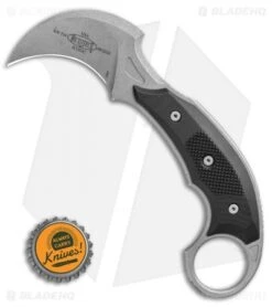 Microtech Bastinelli Iconic Karambit Fixed Blade Knife ( Sw) 118-10apr -Microtech Microtech Bastinelli Iconic Karambit Fixed Blade Knife Apocalyptic 118 10APR BHQ 118539 LS Bottelcap
