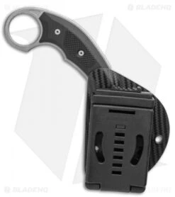 Microtech Bastinelli Iconic Karambit Fixed Blade Knife ( Sw) 118-10apr -Microtech Microtech Bastinelli Iconic Karambit Fixed Blade Knife Apocalyptic 118 10APR BHQ 118539 LS Side