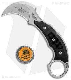Microtech Bastinelli Iconic Karambit Fixed Blade Knife (Stonewash) 118-10R -Microtech Microtech Bastinelli Iconic Karambit Knife SW 118 10R BHQ 99151 jr bottlecap 1