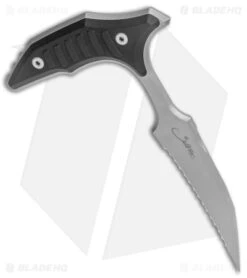 Microtech BEE S/E Wharncliffe Double Push Daggers Black G-10 (2.5" BB Full Serr) -Microtech Microtech Bee Double SE Wharncliffe SS BB FS Black G 10 218D 9GTBKS BHQ 141749 jr 1 spine