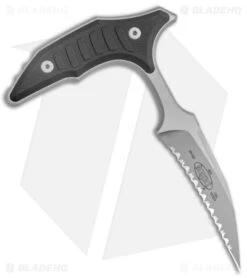 Microtech BEE S/E Wharncliffe Double Push Daggers Black G-10 (2.5" BB Full Serr) -Microtech Microtech Bee Double SE Wharncliffe SS BB FS Black G 10 218D 9GTBKS BHQ 141749 jr 2