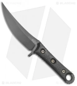 Microtech Borka SBK Fixed Blade Knife Carbon Fiber (5" Black) 200-1DLC