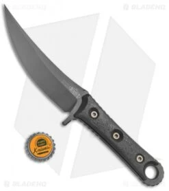 Microtech Borka SBK Fixed Blade Knife Carbon Fiber (5" Black) 200-1DLC -Microtech Microtech Borka SBK CF Black 200 1DLC BHQ 67807 jr bottlecap