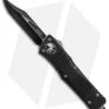 Microtech Combat Troodon Bowie OTF Knife (3.8" Black) 146-1