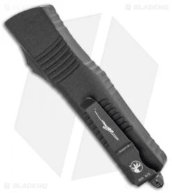 Microtech Signature Series Combat Troodon D/E OTF Knife Black (3.8" Damascus) 8 Microtech Signature Series Combat Troodon D/E OTF Knife Black (3.8" Damascus) -Microtech Microtech Combat Troodon D E OTF Knife Black Damascus 142 16S BHQ 107989 kp back