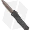 Microtech Signature Series Combat Troodon D/E OTF Knife CF (3.8" Bronze)