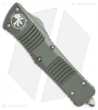 Microtech Combat Troodon D/E OTF Automatic Knife OD Green (3.8" Apocalyptic) 4 Microtech Combat Troodon D/E OTF Automatic Knife OD Green (3.8" Apocalyptic) - Image 2