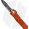 Microtech Combat Troodon D/E OTF Auto Knife Orange (3.8" Black Serr) 142-2OR 1 Microtech Combat Troodon D/E OTF Auto Knife Orange (3.8" Black Serr) 142-2OR -Microtech Microtech Combat Troodon DE OTF Orange Black Serr 142 2OR BHQ 95398 jr