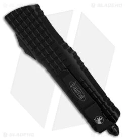 Microtech Combat Troodon Frag HS Rescue OTF Automatic Knife Black (4" Two-Tone) -Microtech Microtech Combat Troodon Frag HS Rescue OTF AK Black 4in Two Tone BHQ 179322 td side