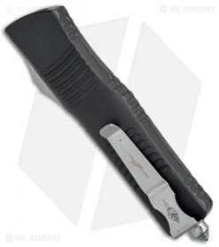Microtech Combat Troodon Hellhound Tanto OTF Knife CF (3.8" Apocalyptic) -Microtech Microtech Combat Troodon Hellhound Tanto OTF CF Apocalyptic 219 10APCF BHQ 76987 jr side