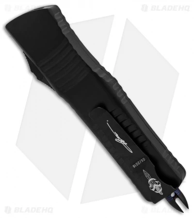 Microtech Combat Troodon Hellhound Tanto OTF Knife Carbon Fiber (3.8" DLC) 4 Microtech Combat Troodon Hellhound Tanto OTF Knife Carbon Fiber (3.8" DLC) - Image 2