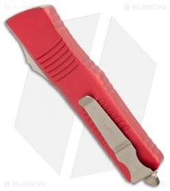 Microtech Signature Series Combat Troodon Hellhound Tanto OTF Knife (3.8" Brnz) 8 Microtech Signature Series Combat Troodon Hellhound Tanto OTF Knife (3.8" Brnz) -Microtech Microtech Combat Troodon Hellhound Tanto OTF Red Bronze 219 13RDS BHQ 107993 jr side