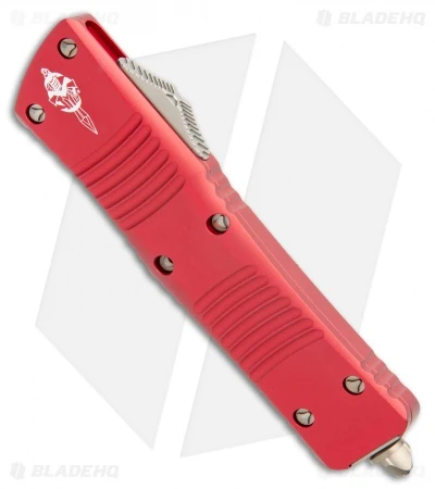 Microtech Signature Series Combat Troodon Hellhound Tanto OTF Knife (3.8" Brnz) 4 Microtech Signature Series Combat Troodon Hellhound Tanto OTF Knife (3.8" Brnz) - Image 2