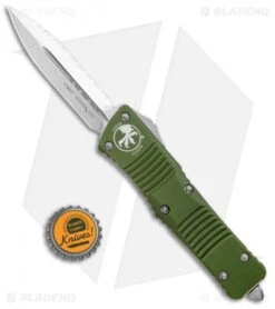 Microtech Combat Troodon OTF D/E Knife OD Green (3.8" Satin Full Serr) 142-6OD 9 Microtech Combat Troodon OTF D/E Knife OD Green (3.8" Satin Full Serr) 142-6OD -Microtech Microtech Combat Troodon OTF DE Auto OD Green Satin Full Serr 142 6OD BHQ 50395 jr bottlecap