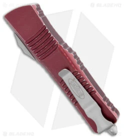 Microtech Combat Troodon S/E OTF Auto Knife Distressed Merlot (4" Apocalyptic) -Microtech Microtech Combat Troodon SE OTF Auto Distressed Merlot Apocalyptic BHQ 178805 jr side