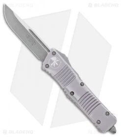 Microtech Combat Troodon S/E OTF Automatic Knife Gray Distressed (3.8")143-10DGY