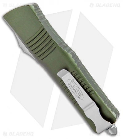 Microtech Combat Troodon S/E OTF Automatic Knife OD Green (3.8" Stonewash) 5 Microtech Combat Troodon S/E OTF Automatic Knife OD Green (3.8" Stonewash) - Image 3