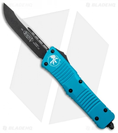 Microtech Combat Troodon S/E OTF Automatic Knife Turquoise (3.8" Black) 3 Microtech Combat Troodon S/E OTF Automatic Knife Turquoise (3.8" Black)